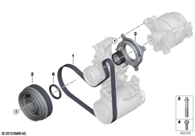 G20 (2019-) Serpentine Belt diagram.png