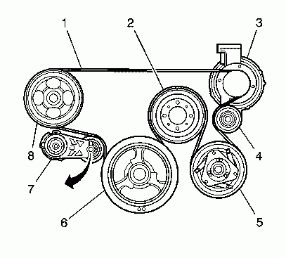 GMC-Terrain Serpentine Belt diagram3.gif