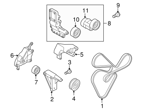 Kia-Forte Serpentine Belt routing diagram1.png