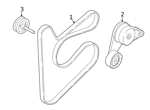 Kia-Niro Serpentine Belt routing diagram.png