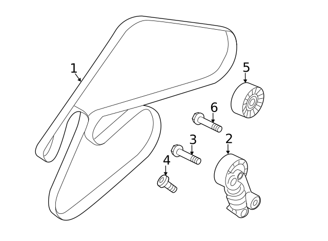 Kia-Telluride-AWD Serpentine Belt routing diagram1.png