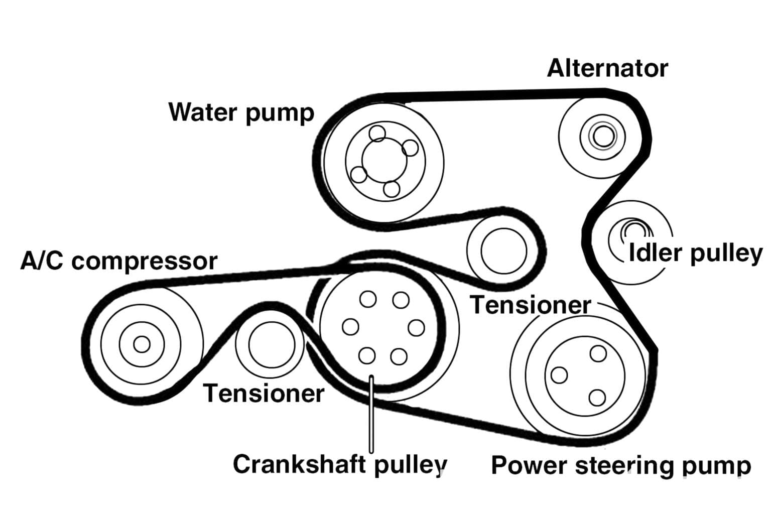 bmw e60 Serpentine Belt diagram.jpeg