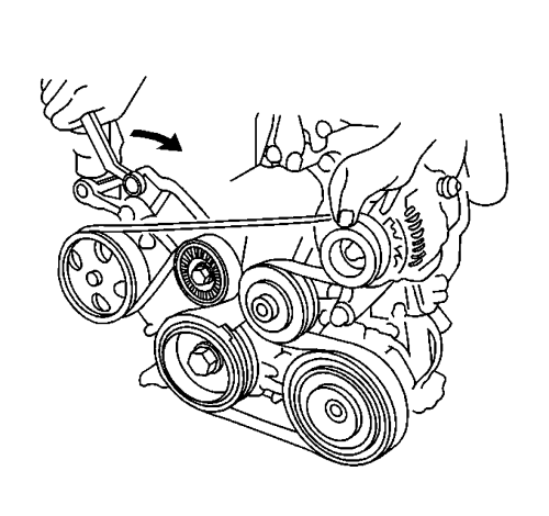 Chevrolet Cruze Serpentine Belt diagram.gif