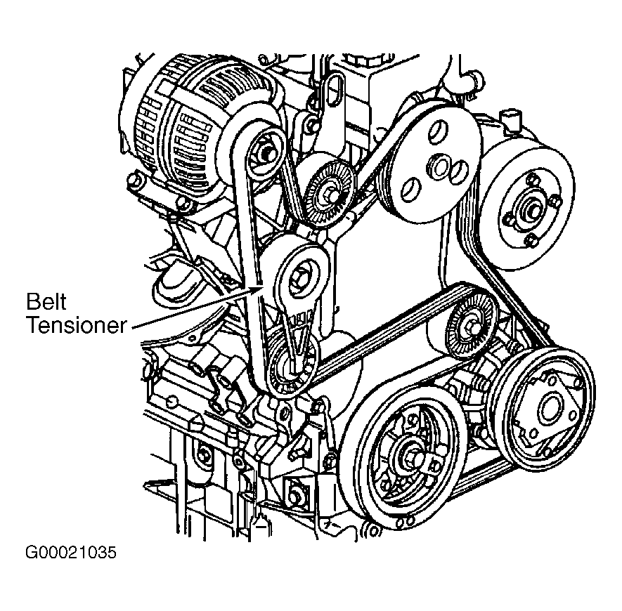 Chevrolet-Malibu Serpentine Belt diagram.gif