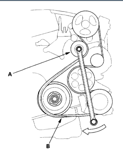 Honda-CRV Vehicles Models Serpentine Belt diagram1.jpeg