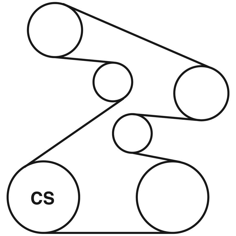 Honda-S2000 Vehicles Models Serpentine Belt diagram  .jpeg