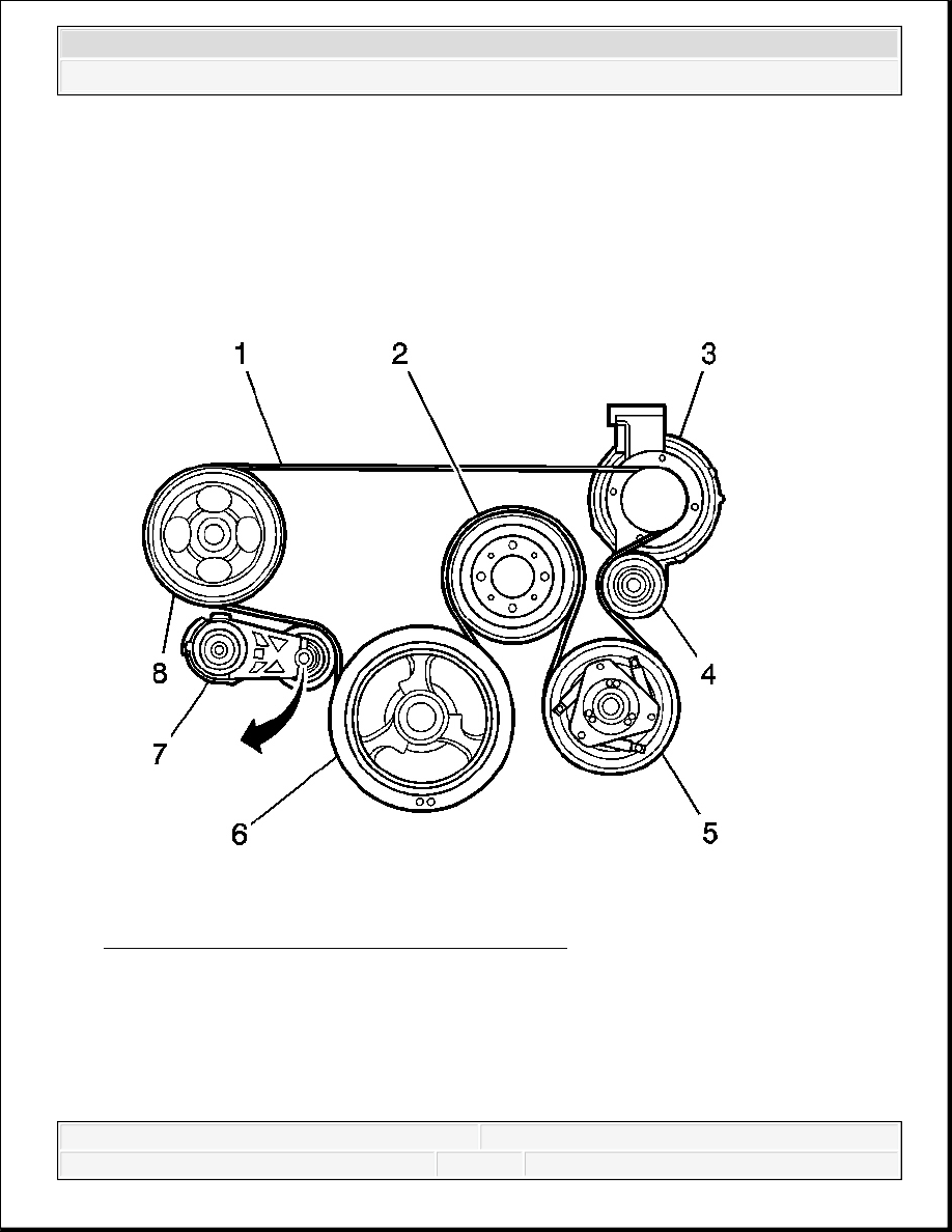 Hummer-H3T Serpentine Belt diagram.png