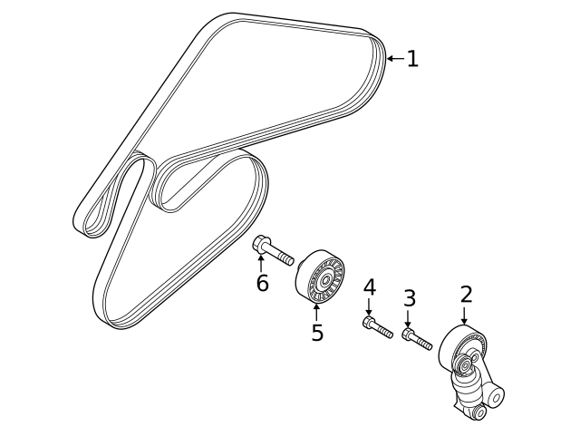 Hyundai-palisade Serpentine Belt diagram.png