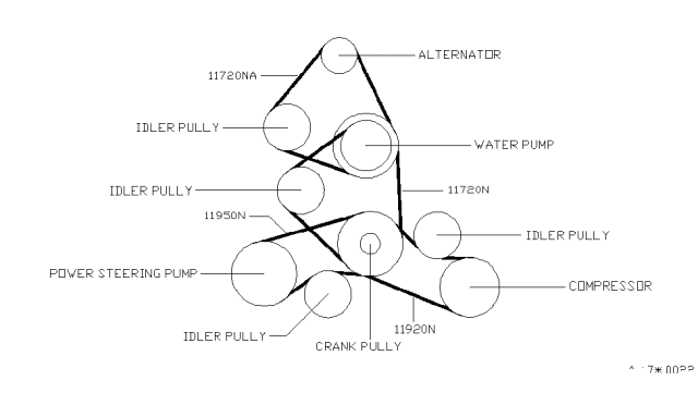 Infiniti-QX30 Serpentine Belt diagram2.png