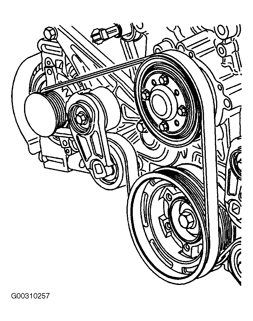 Cadillac-SRX Serpentine Belt diagram.gif